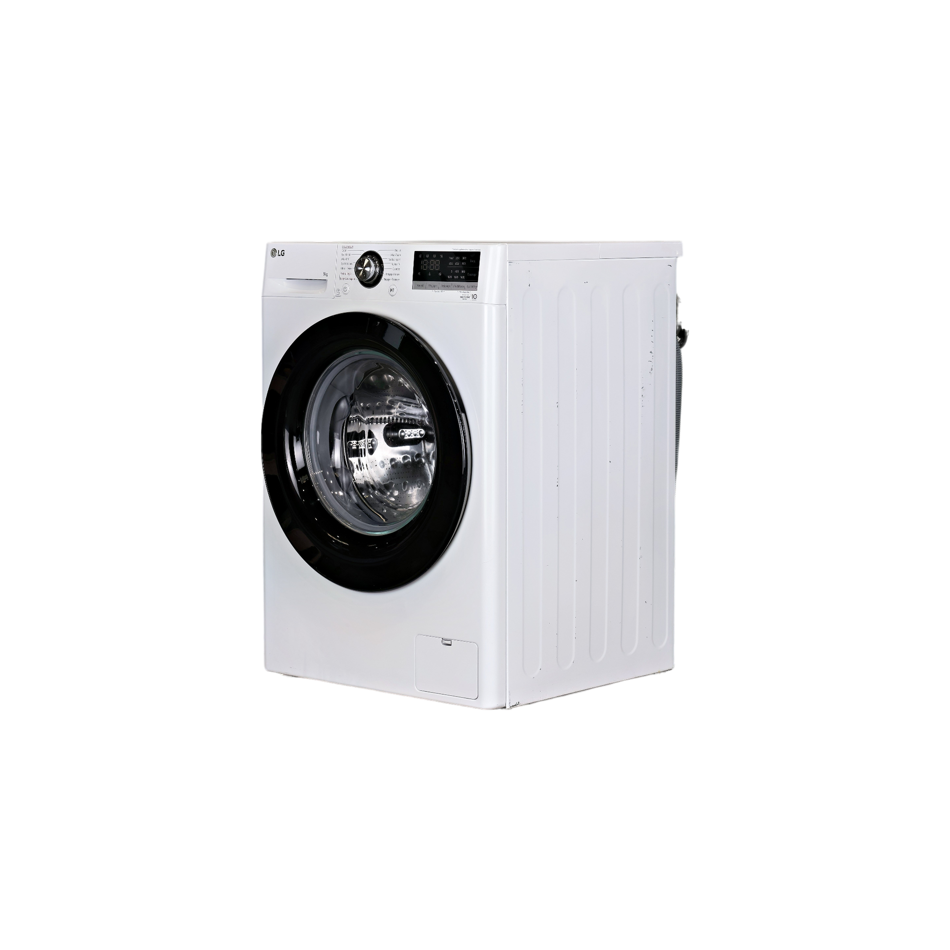 Lave-Linge Hublot 9 kg Reconditionné LG F94V35WHS : vue du côté gauche