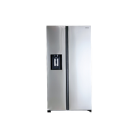 Réfrigérateur Américain 635 L Reconditionné SAMSUNG RS65DG54M3SL : vue de face