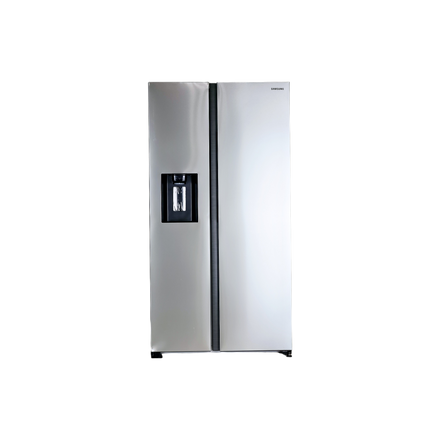 Réfrigérateur Américain 635 L Reconditionné SAMSUNG RS65DG54M3SL : vue de face