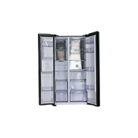 Réfrigérateur Américain 635 L Reconditionné SAMSUNG RS65DG54M3SL : vue de l'intérieur