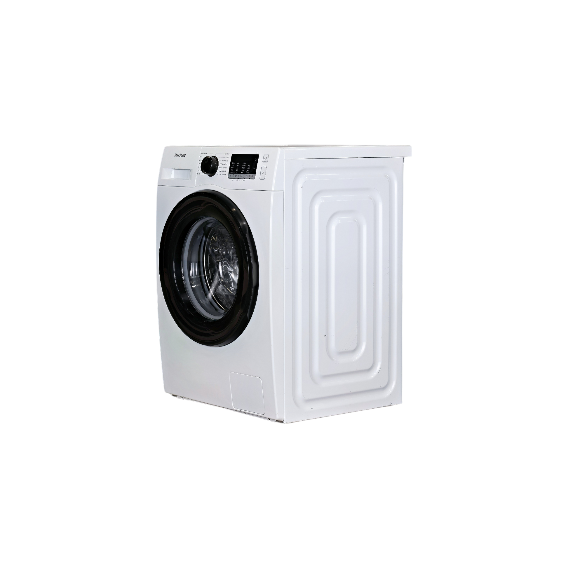 Lave-Linge Hublot 9 kg Reconditionné SAMSUNG WW90TA026AE : vue du côté gauche