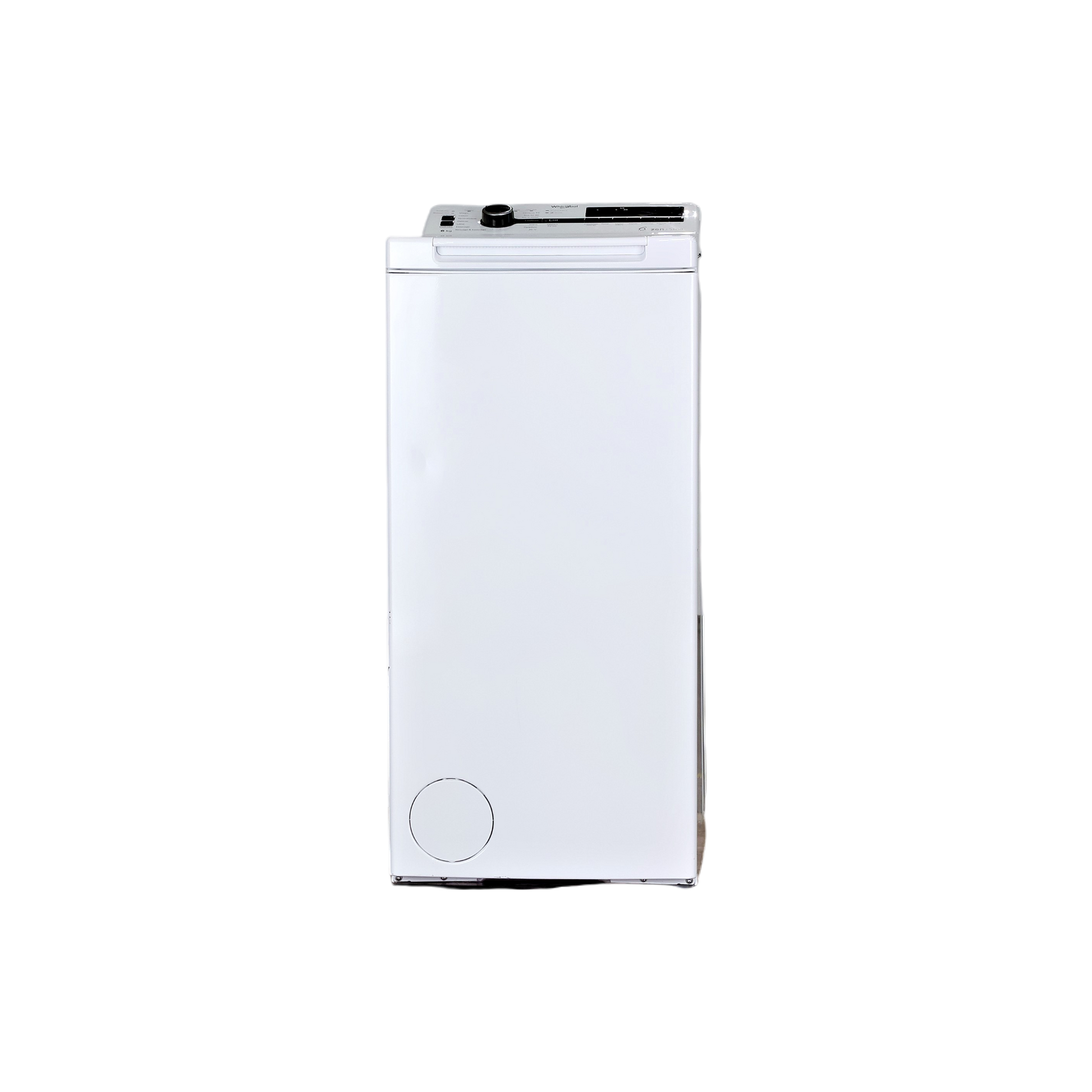 Lave-Linge Top 6 kg Reconditionné WHIRLPOOL ZEN TDLRBX6252BSFR/N : vue de face