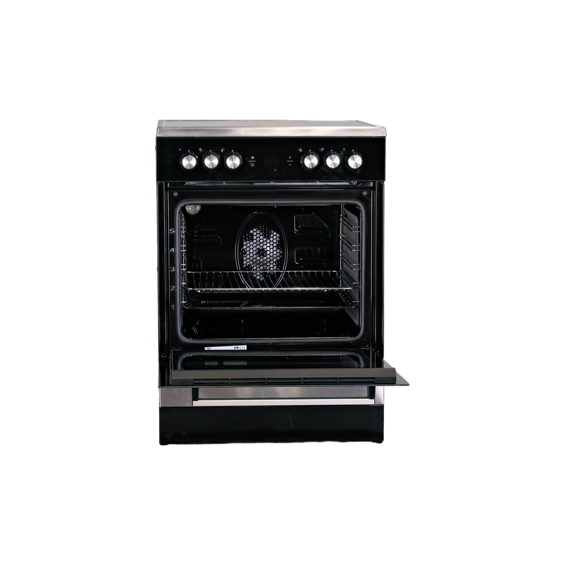 Cuisinière Vitrocéramique  Reconditionné BEKO FSE67301XCS : vue de l'intérieur