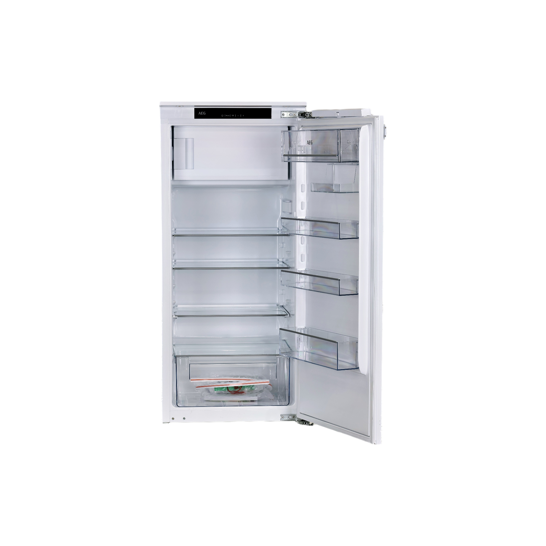 Réfrigérateur Encastrable 181 L Reconditionné AEG TSF5O121DF : vue de l'intérieur