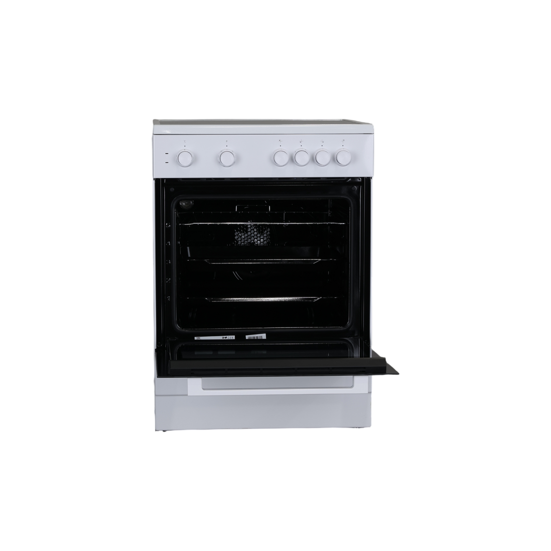 Cuisinière Vitrocéramique  Reconditionné BEKO FSM67010GW : vue de l'intérieur