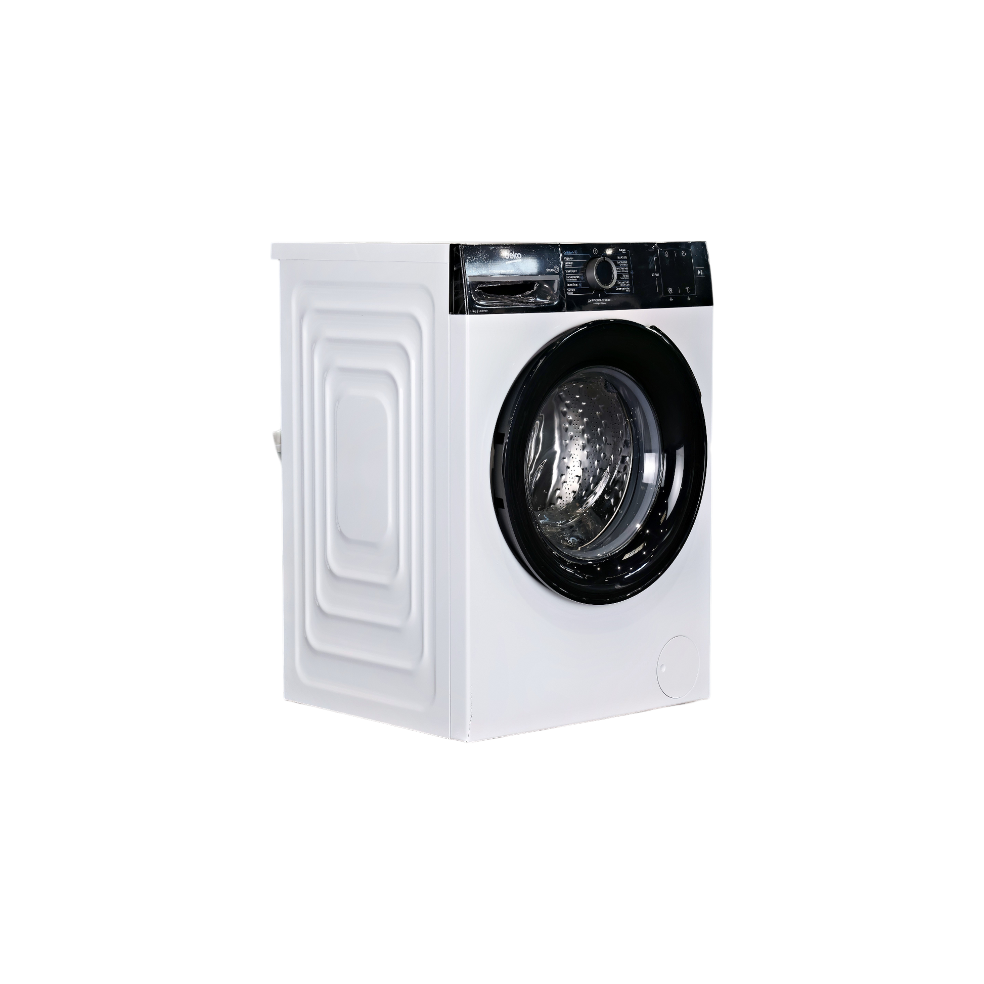 Lave-Linge Hublot 9 kg Reconditionné BEKO BM3WFT3941B : vue du côté droit