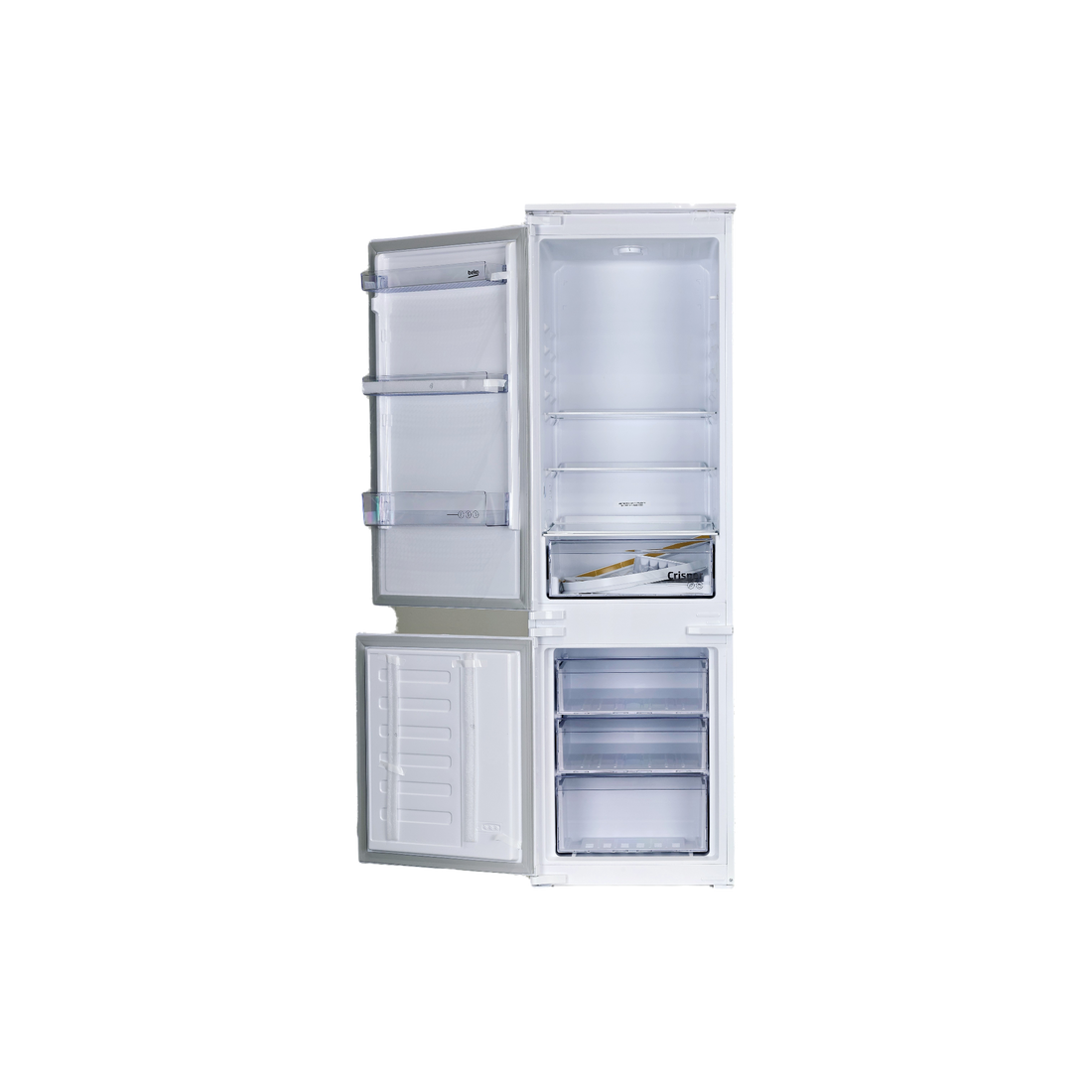Réfrigérateur Encastrable 271 L Reconditionné BEKO BCSA285K4SNLH : vue de l'intérieur
