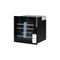 Cave À Vin Encastrable 36 Bouteilles Reconditionné CLIMADIFF CBI40DB1 : vue du côté gauche