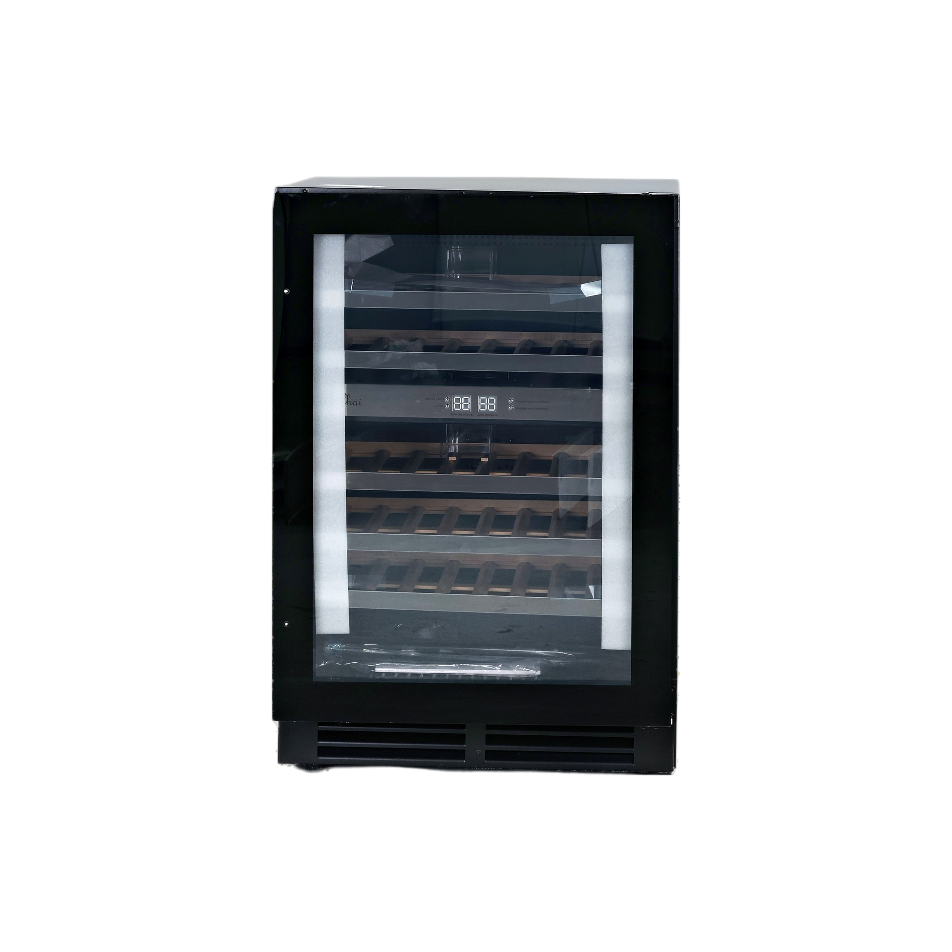 Cave À Vin Encastrable 46 Bouteilles Reconditionné LE CHAI LBN468 : vue de face