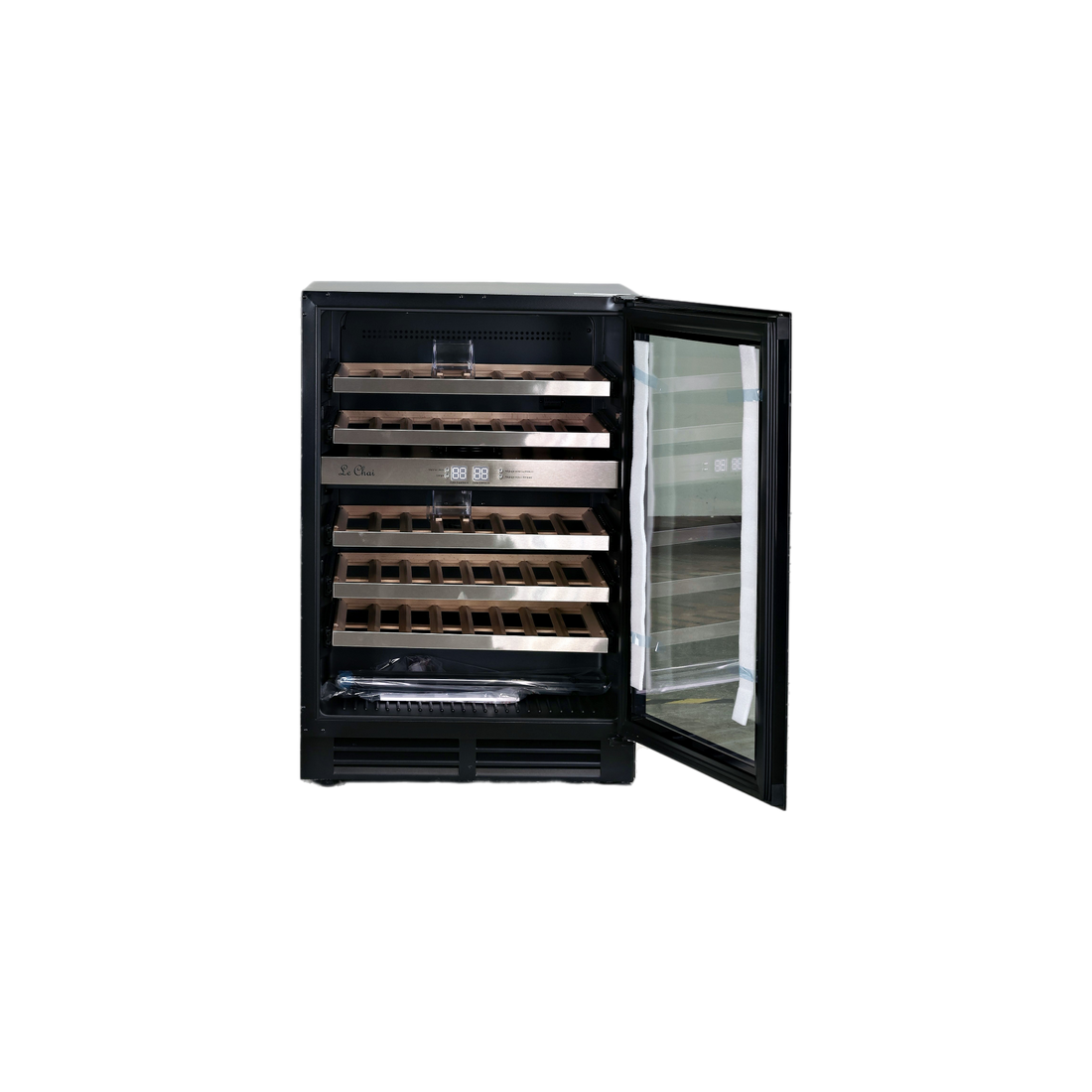 Cave À Vin Encastrable 46 Bouteilles Reconditionné LE CHAI LBN468 : vue de l'intérieur