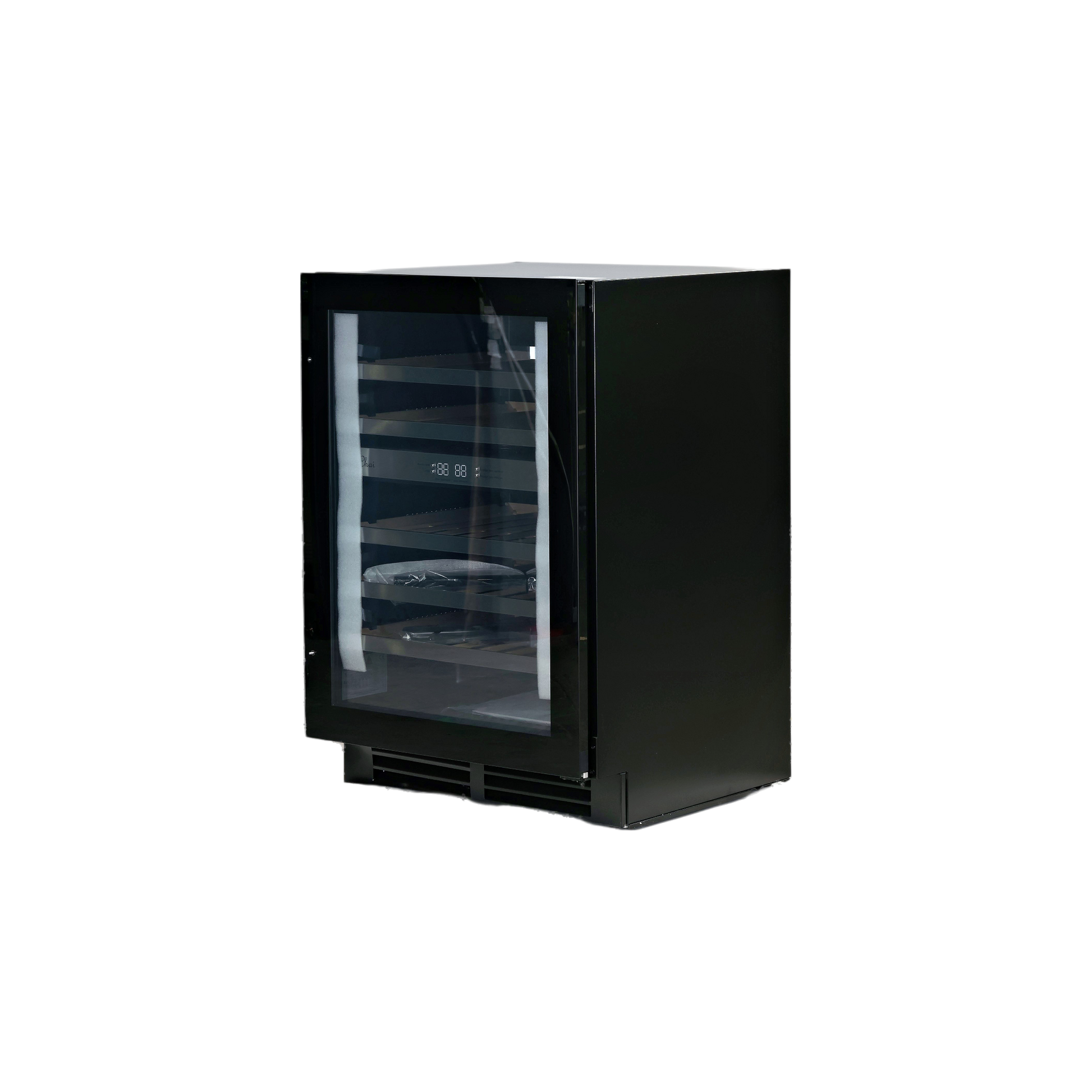 Cave À Vin Encastrable 46 Bouteilles Reconditionné LE CHAI LBN468 : vue du côté gauche