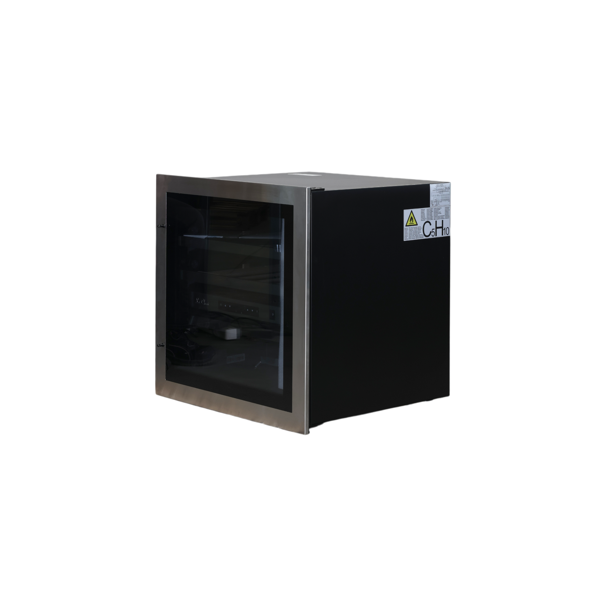 Cave À Vin Encastrable 34 Bouteilles Reconditionné LE CHAI LB340 : vue du côté gauche