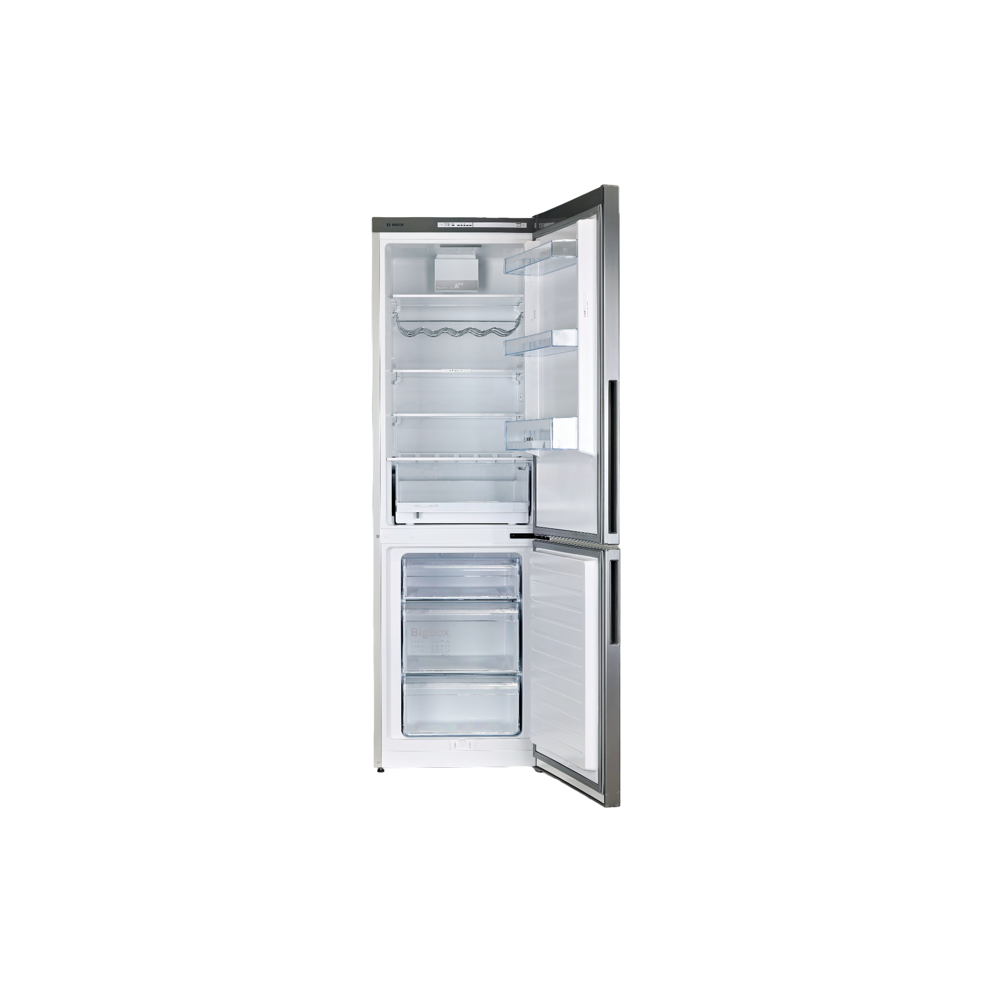 Réfrigérateur Avec Congélateur 309 L Reconditionné BOSCH KGV36VL32S : vue de l'intérieur