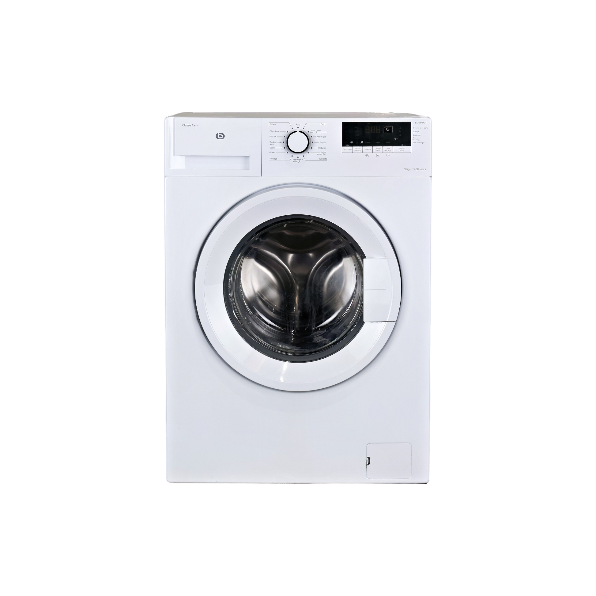 Lave-Linge Hublot 9 kg Reconditionné ESSENTIEL B ELF914DD4B : vue de face
