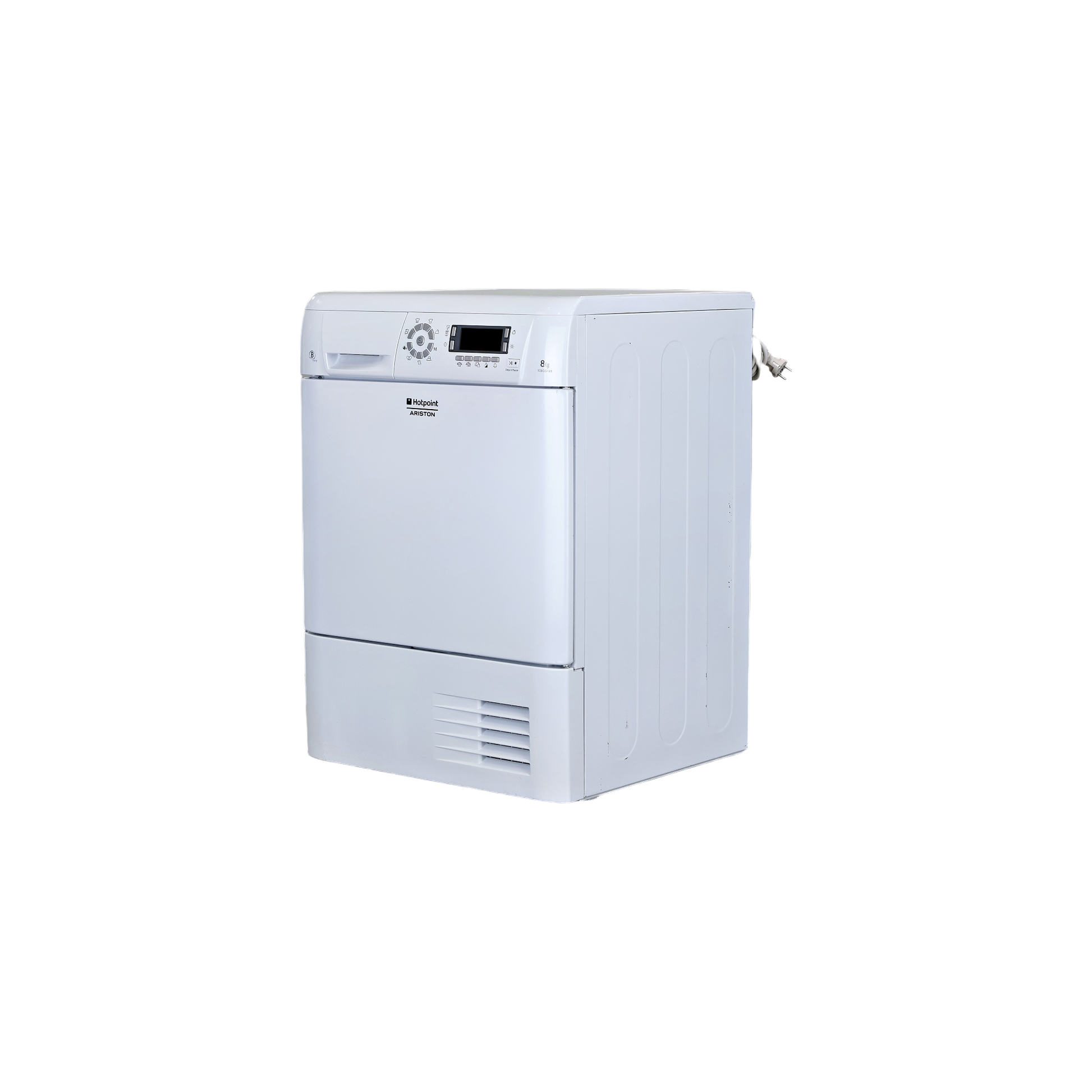 Seche-Linge Condensation 8 kg Reconditionné HOTPOINT TCD G51 XB : vue du côté gauche