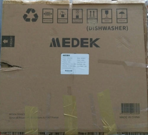 Lave-Vaisselle Compact 6 Cvts Reconditionné MEDEK MED8407 : détails