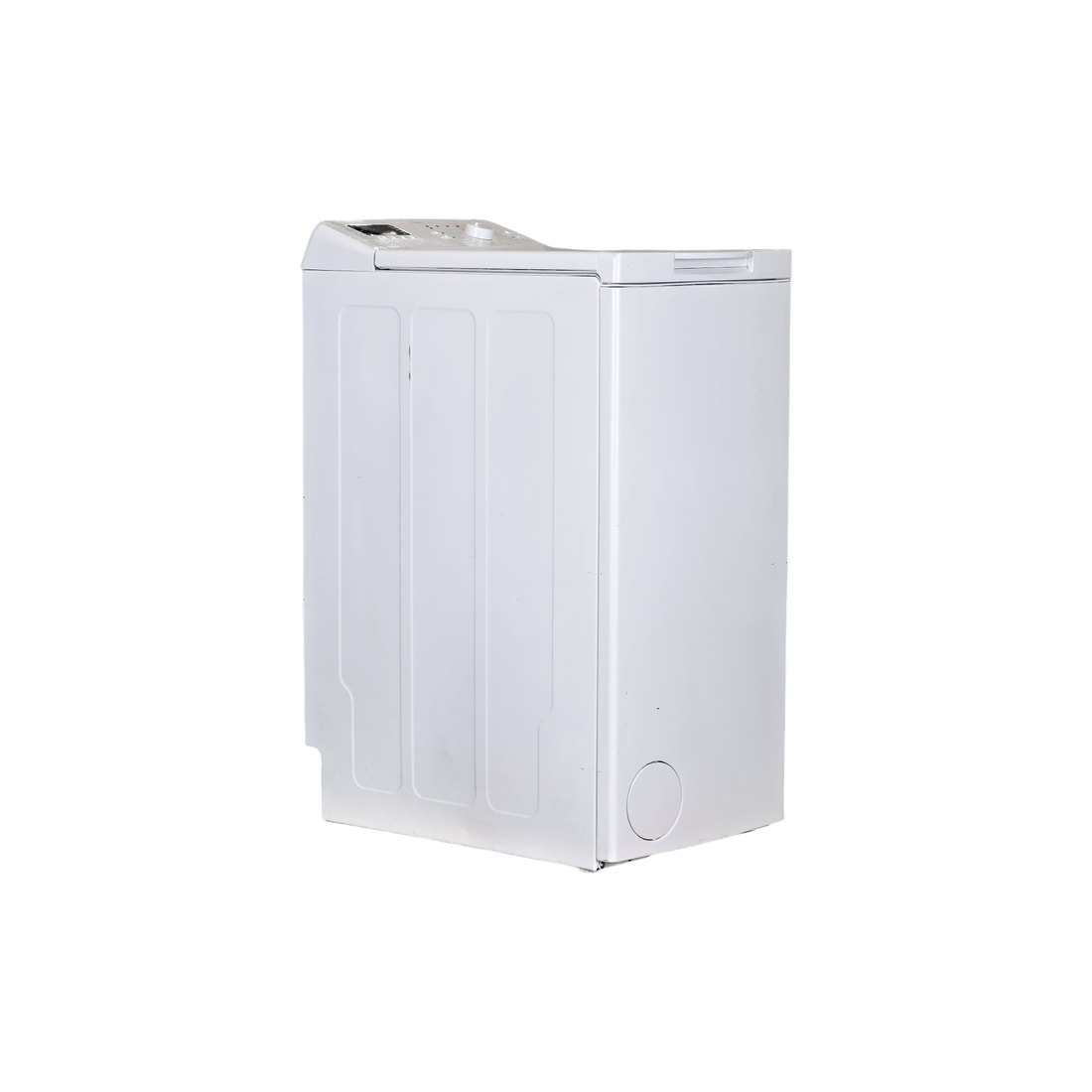 Lave-Linge Top 6 kg Reconditionné INDESIT BTWHS62400FRN : vue du côté droit