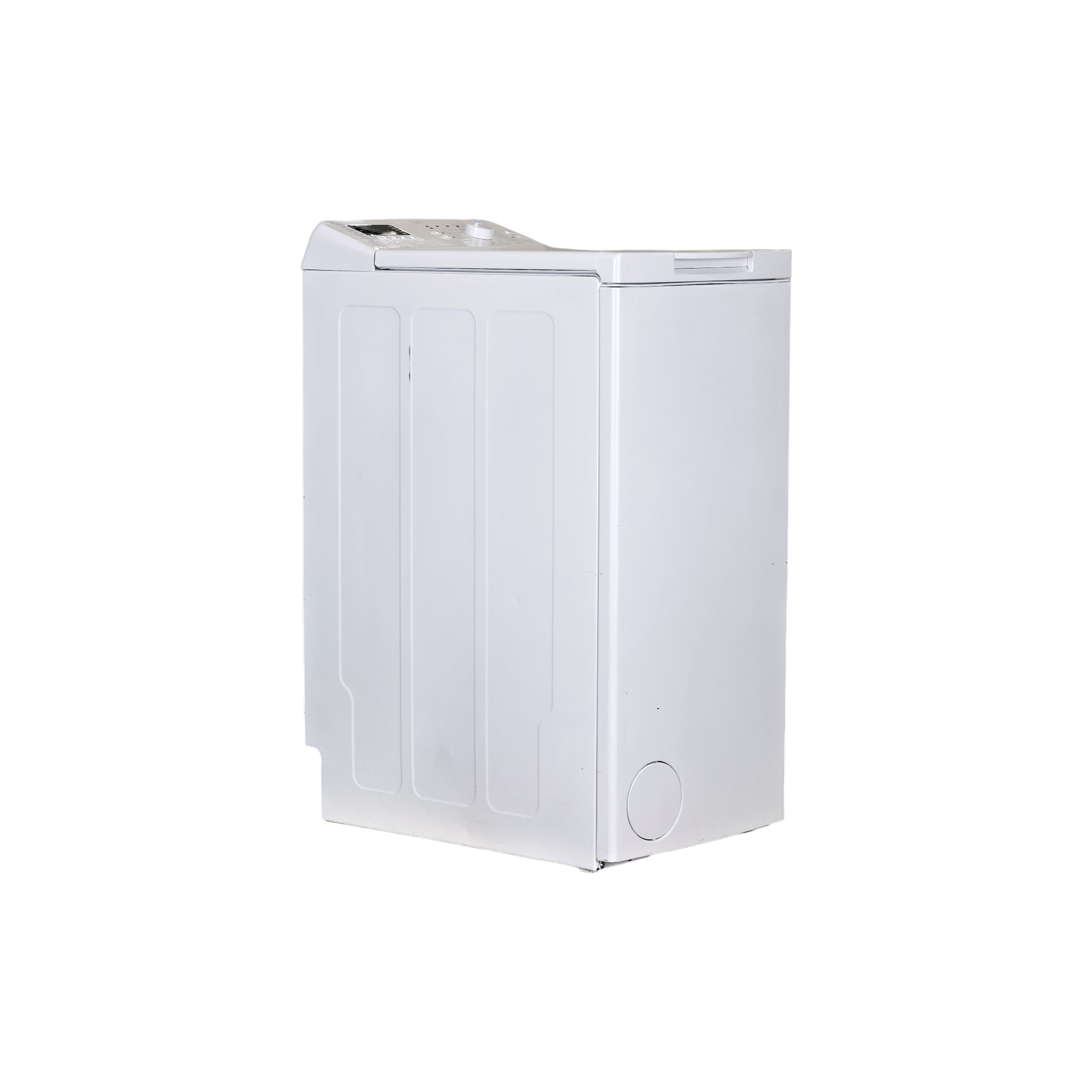 Lave-Linge Top 6 kg Reconditionné INDESIT BTWHS62400FRN : vue du côté droit