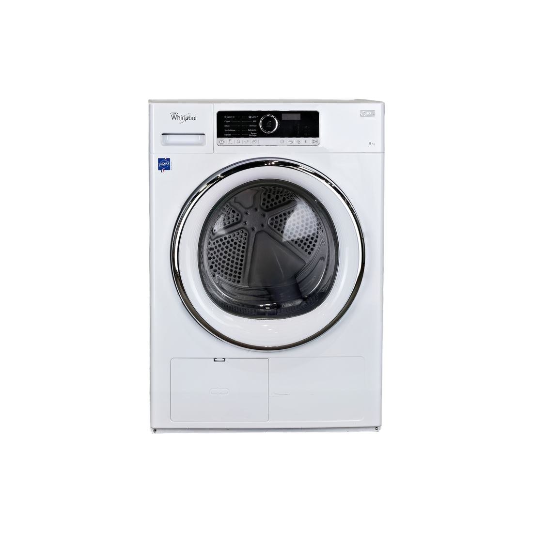 Seche-Linge Pompe À Chaleur 9 kg Reconditionné WHIRLPOOL HSCX 90422 : vue de face