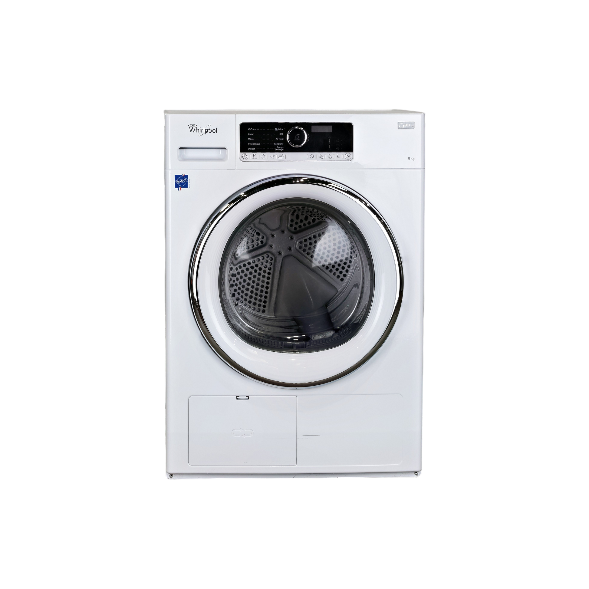 Seche-Linge Pompe À Chaleur 9 kg Reconditionné WHIRLPOOL HSCX 90422 : vue de face