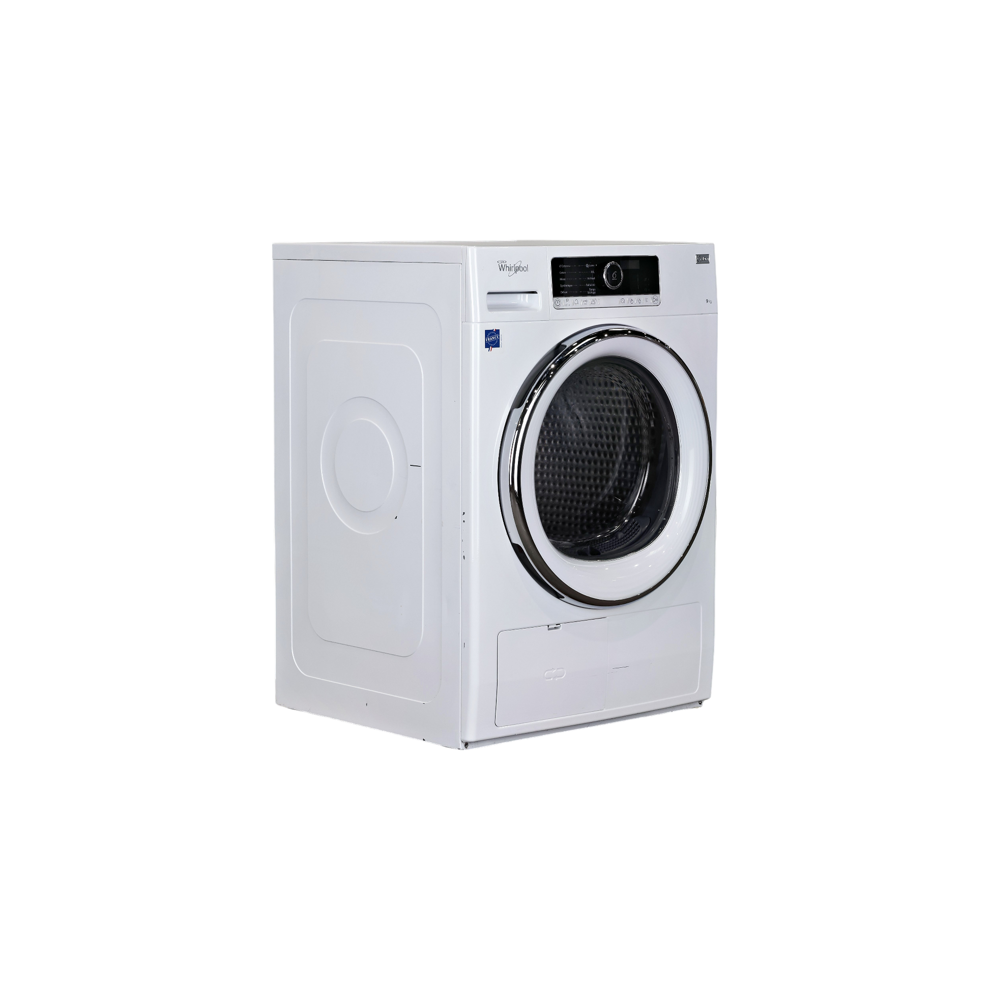 Seche-Linge Pompe À Chaleur 9 kg Reconditionné WHIRLPOOL HSCX 90422 : vue du côté droit