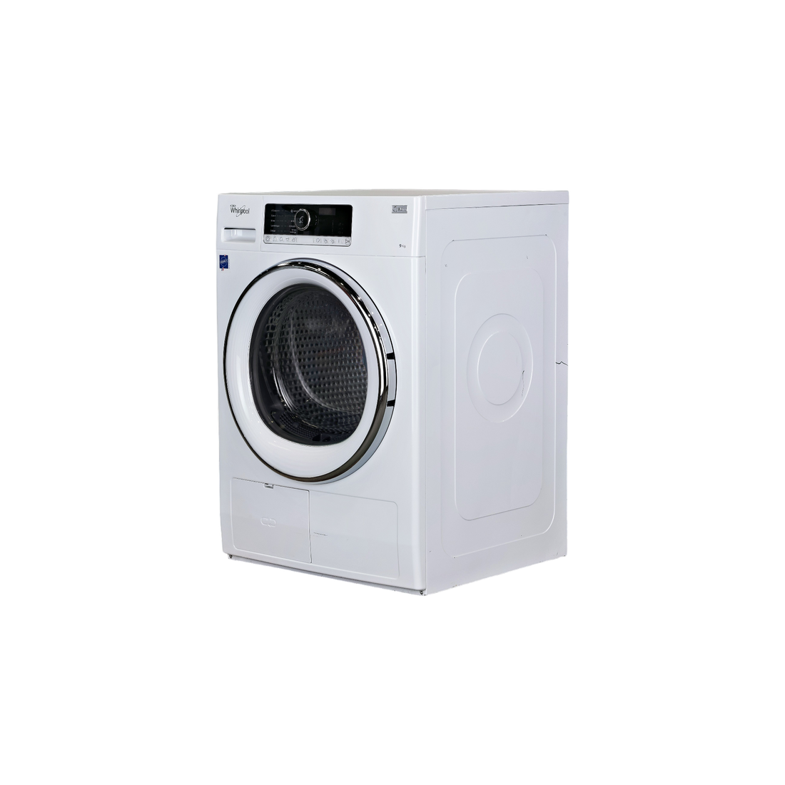 Seche-Linge Pompe À Chaleur 9 kg Reconditionné WHIRLPOOL HSCX 90422 : vue du côté gauche