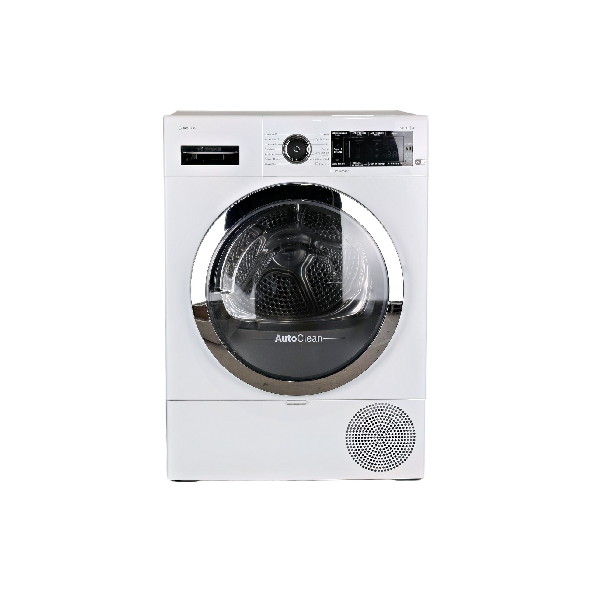 Seche-Linge Pompe À Chaleur 9 kg Reconditionné BOSCH WTX87KH9FF : vue de face