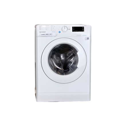 Lave-Linge Hublot 7 kg Reconditionné INDESIT BWE71484XWFRN : vue de face