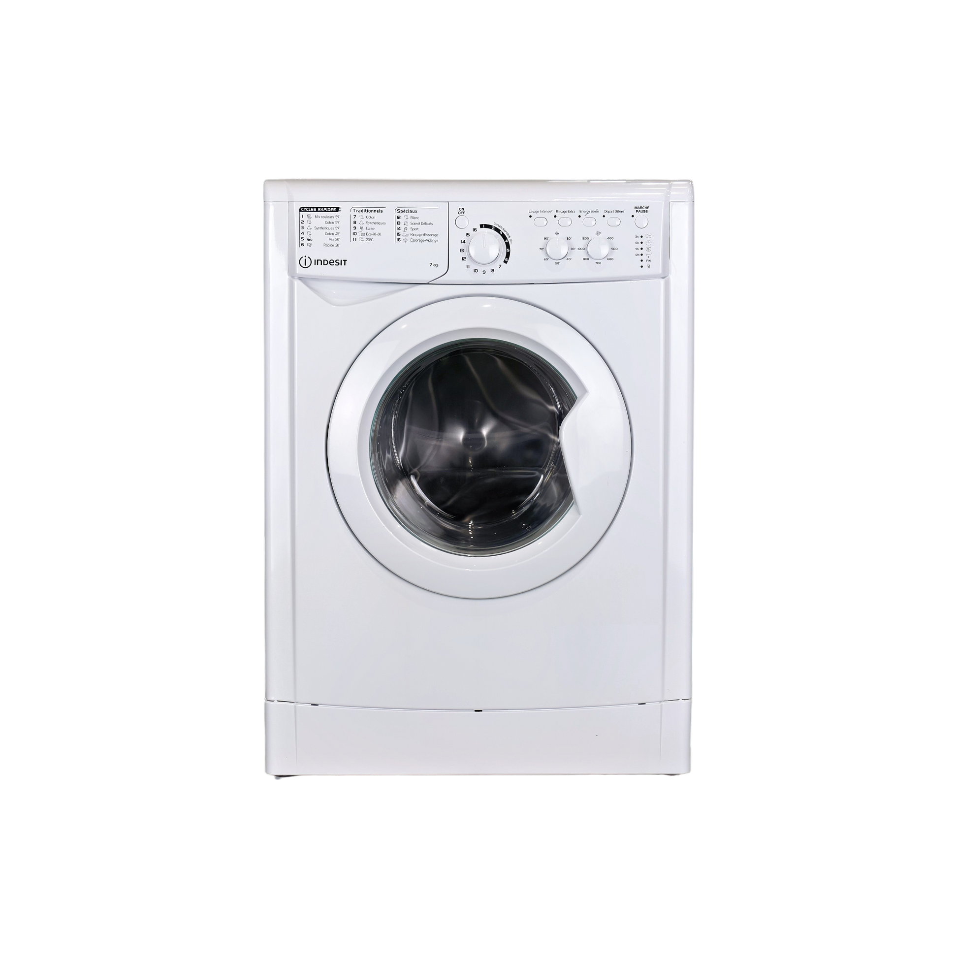 Lave-linge hublot 7 kg Reconditionné INDESIT EWC71252WFR N