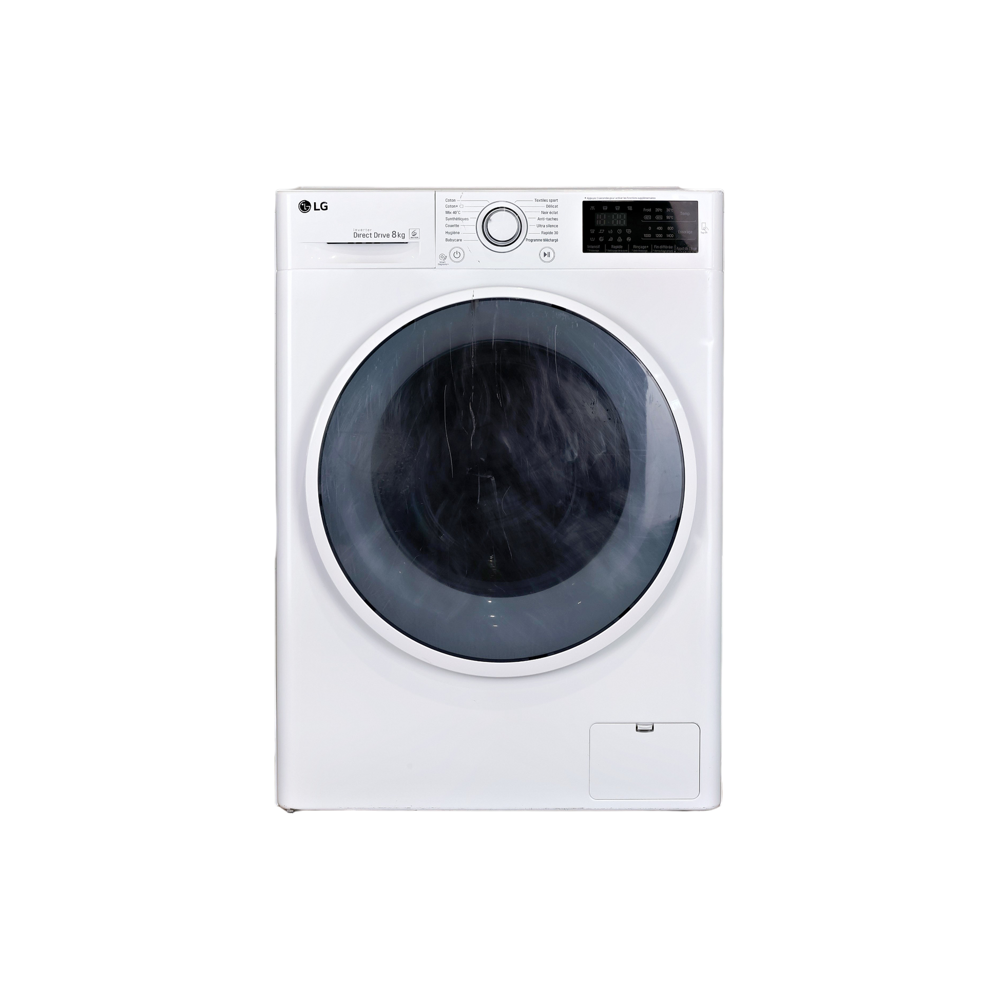 Lave-Linge Hublot 8 kg Reconditionné LG F84J60WH : vue de face