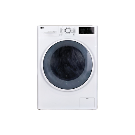 Lave-Linge Hublot 8 kg Reconditionné LG F84J60WH : vue de face