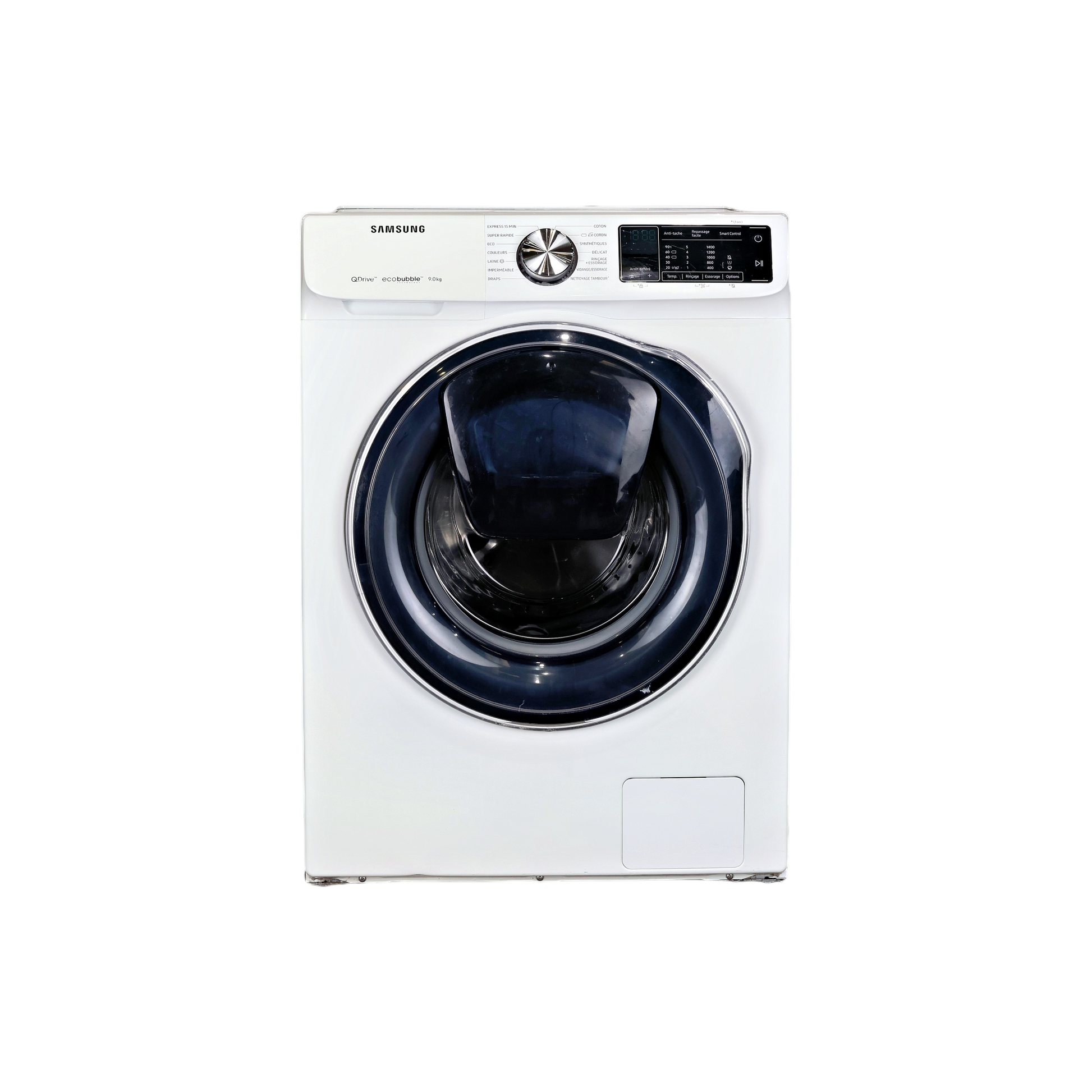 Lave-Linge Hublot 9 kg Reconditionné SAMSUNG WW90M645OPW : vue de face