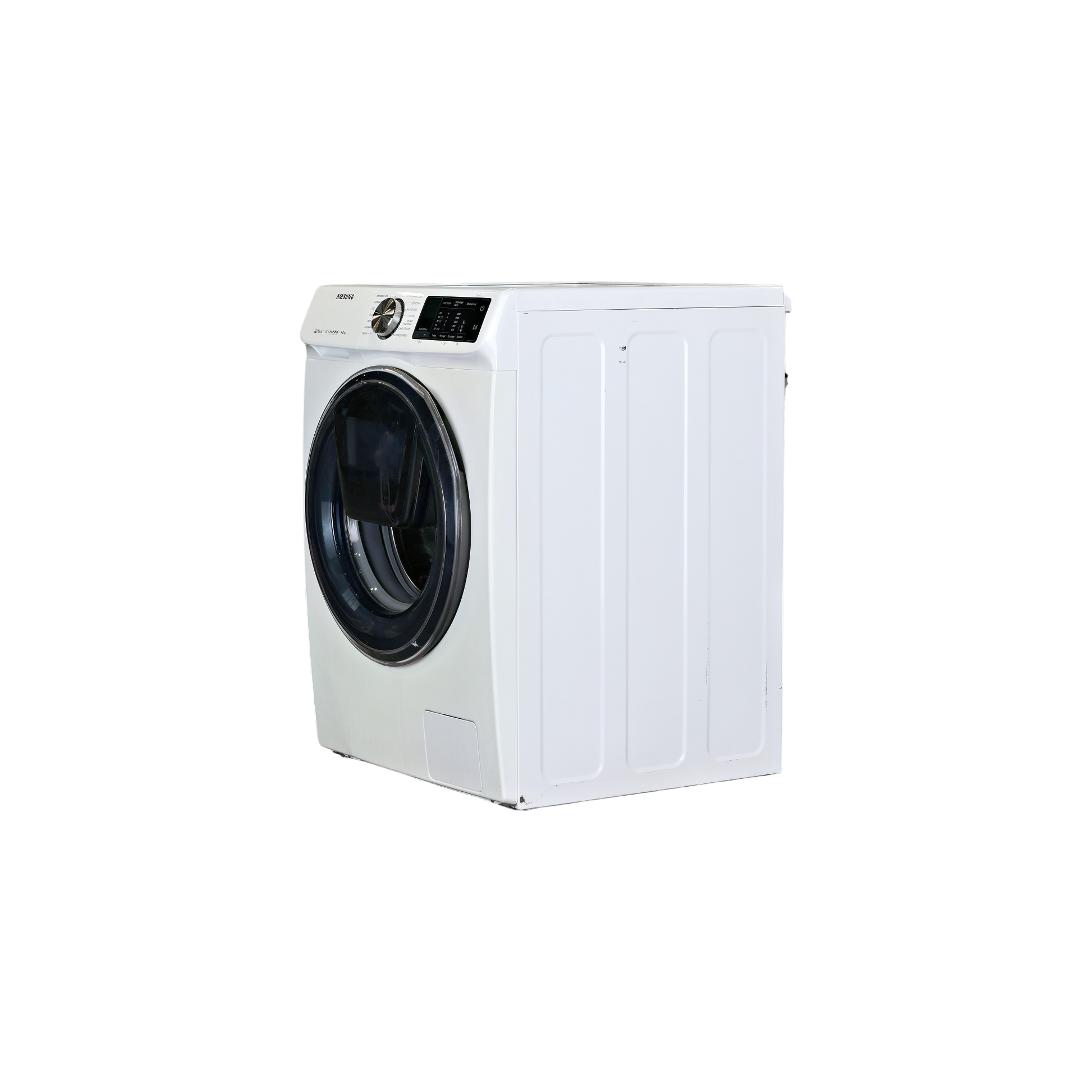 Lave-Linge Hublot 9 kg Reconditionné SAMSUNG WW90M645OPW : vue du côté gauche