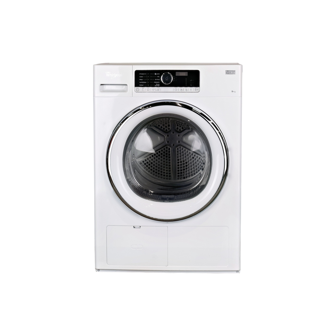 Seche-Linge Pompe À Chaleur 9 kg Reconditionné WHIRLPOOL HSCX 90422 : vue de face