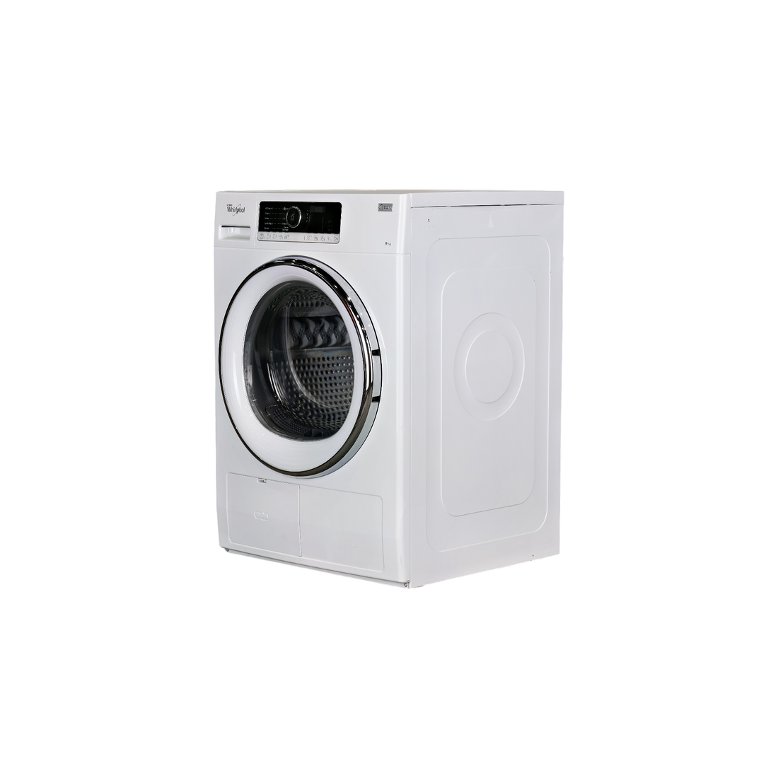 Seche-Linge Pompe À Chaleur 9 kg Reconditionné WHIRLPOOL HSCX 90422 : vue du côté gauche