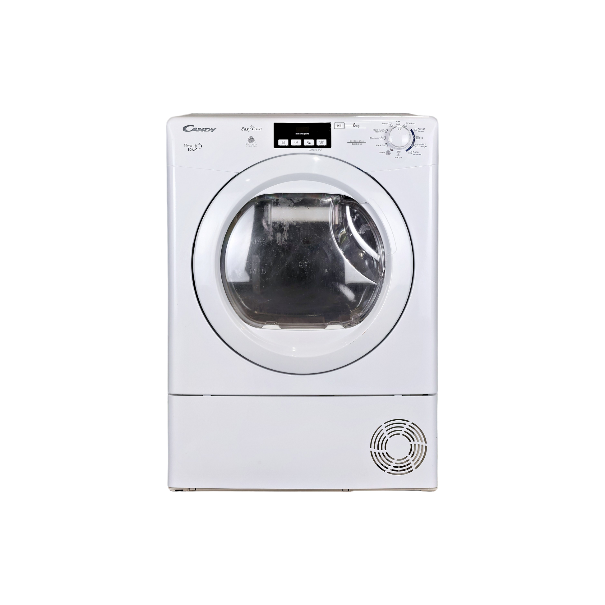 Seche-Linge Condensation 8 kg Reconditionné CANDY GVCD813B : vue de face