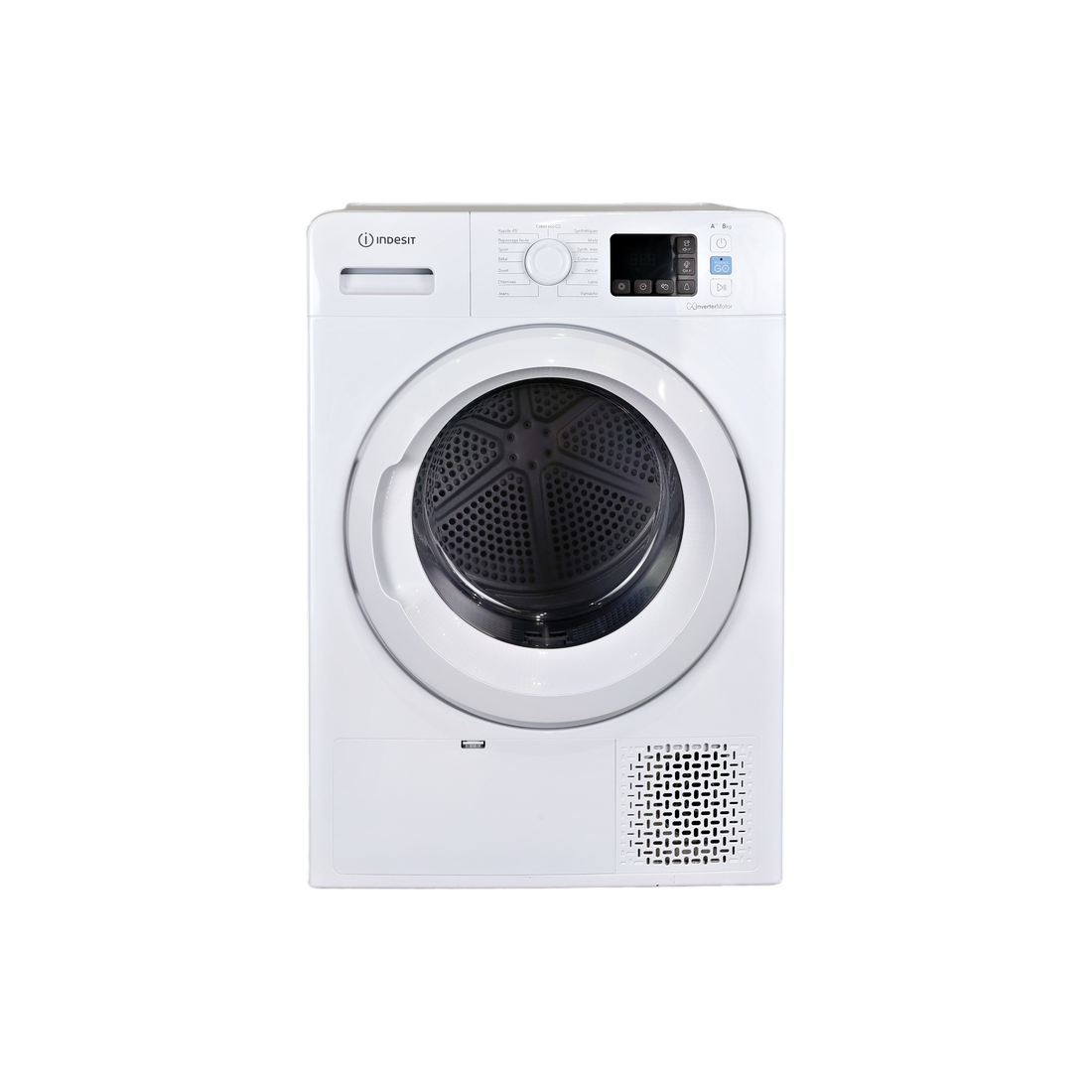 Seche-Linge Pompe À Chaleur 8 kg Reconditionné INDESIT YTM1182XFR : vue de face