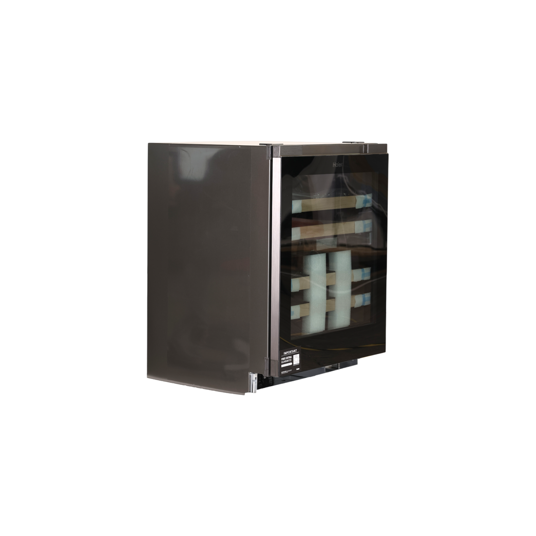 Cave À Vin De Conservation 44 Bouteilles Reconditionné HAIER HUC44GDEH1 : vue de face