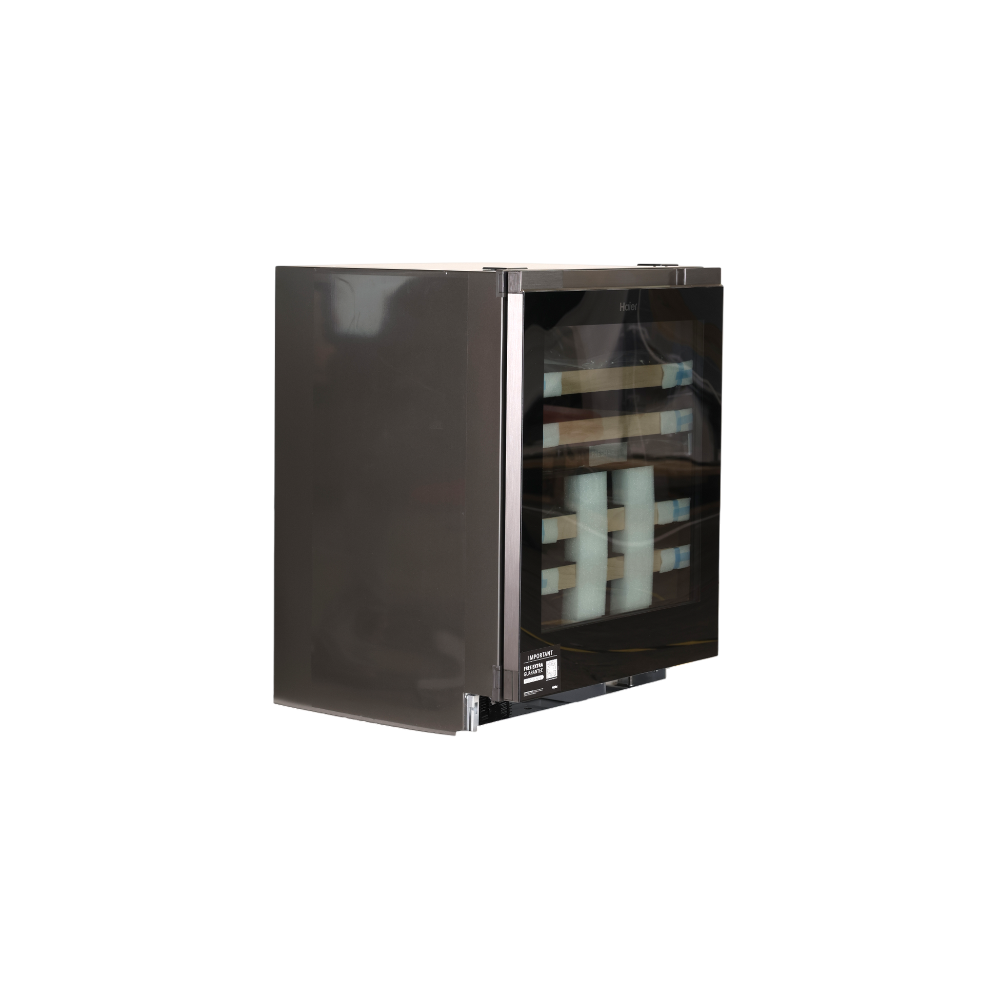 Cave À Vin De Conservation 44 Bouteilles Reconditionné HAIER HUC44GDEH1 : vue de face