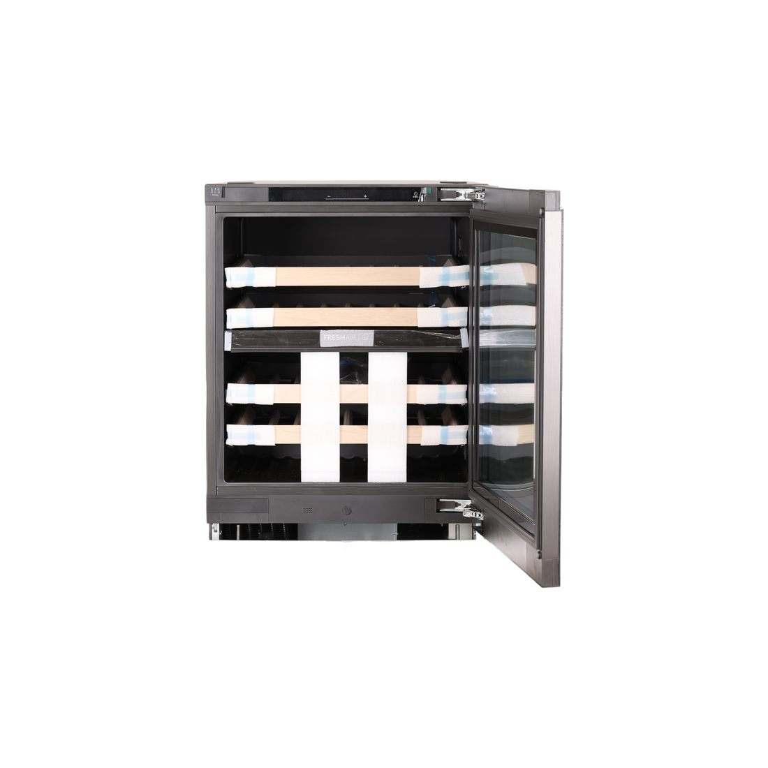 Cave À Vin De Conservation 44 Bouteilles Reconditionné HAIER HUC44GDEH1 : vue de l'intérieur