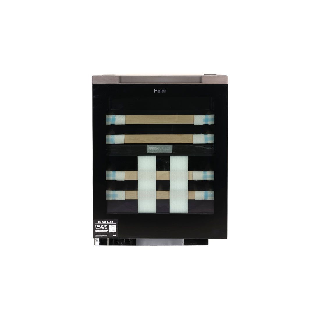 Cave À Vin De Conservation 44 Bouteilles Reconditionné HAIER HUC44GDEH1 : vue du côté droit