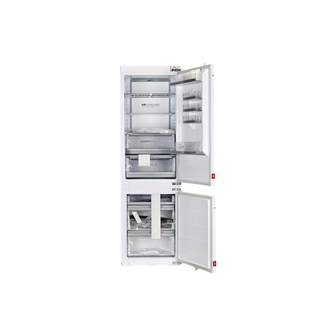 Réfrigérateur Encastrable 268 L Reconditionné HAIER HBW7518DT : vue de l'intérieur