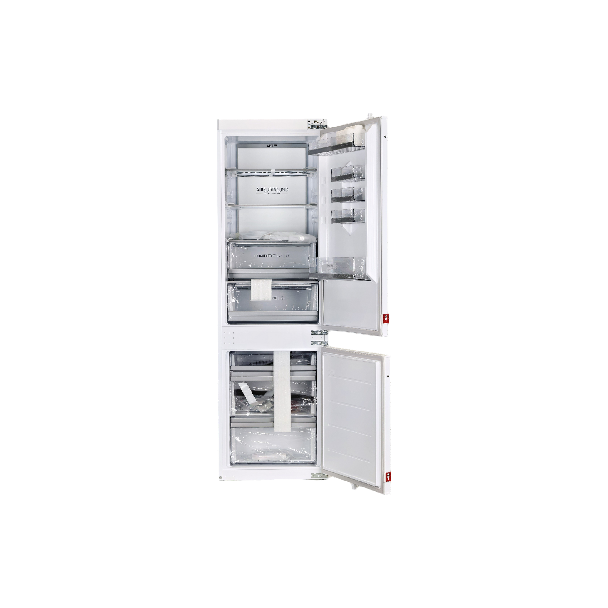 Réfrigérateur Encastrable 268 L Reconditionné HAIER HBW7518DT : vue de l'intérieur