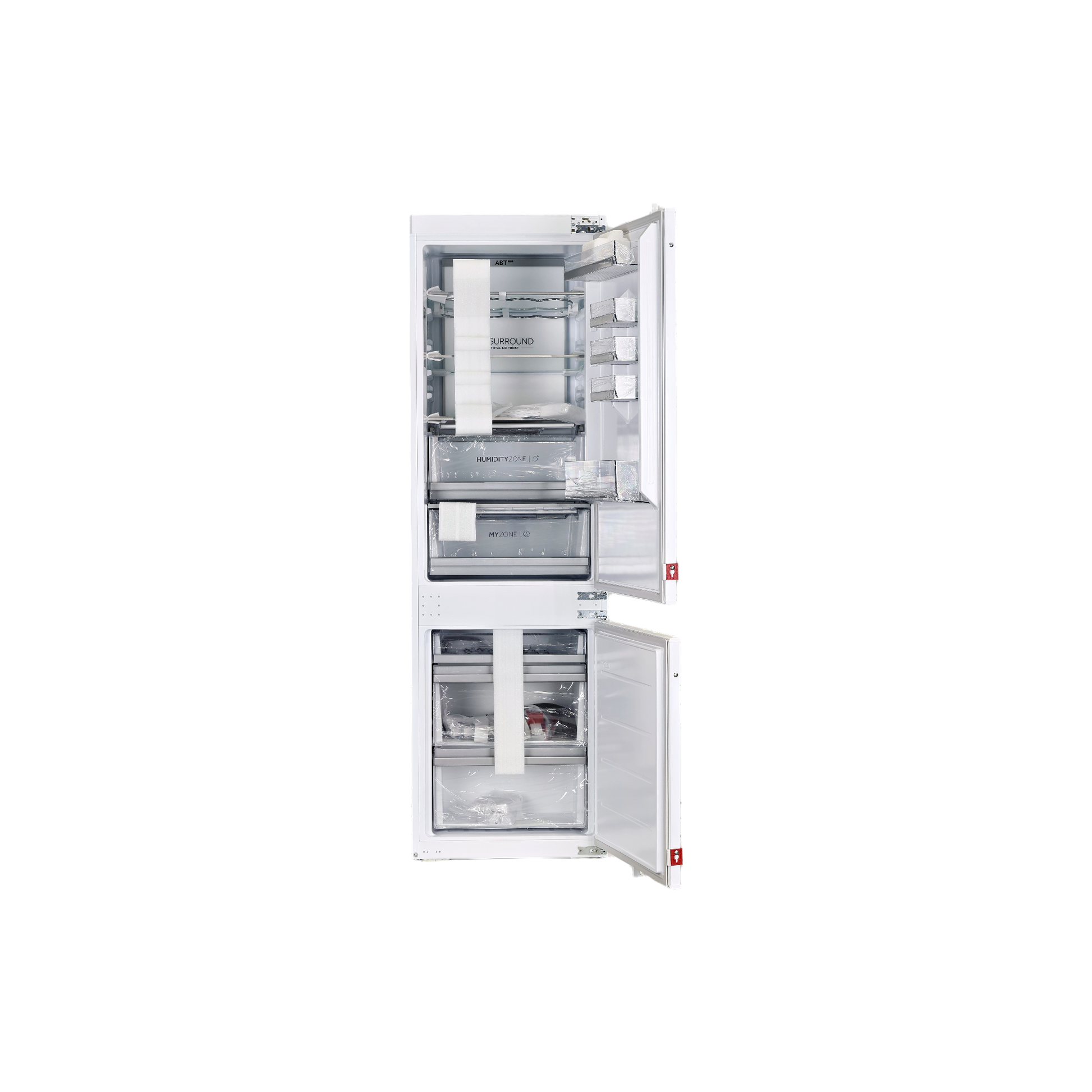 Réfrigérateur Encastrable 268 L Reconditionné HAIER HBW7518DT : vue de l'intérieur