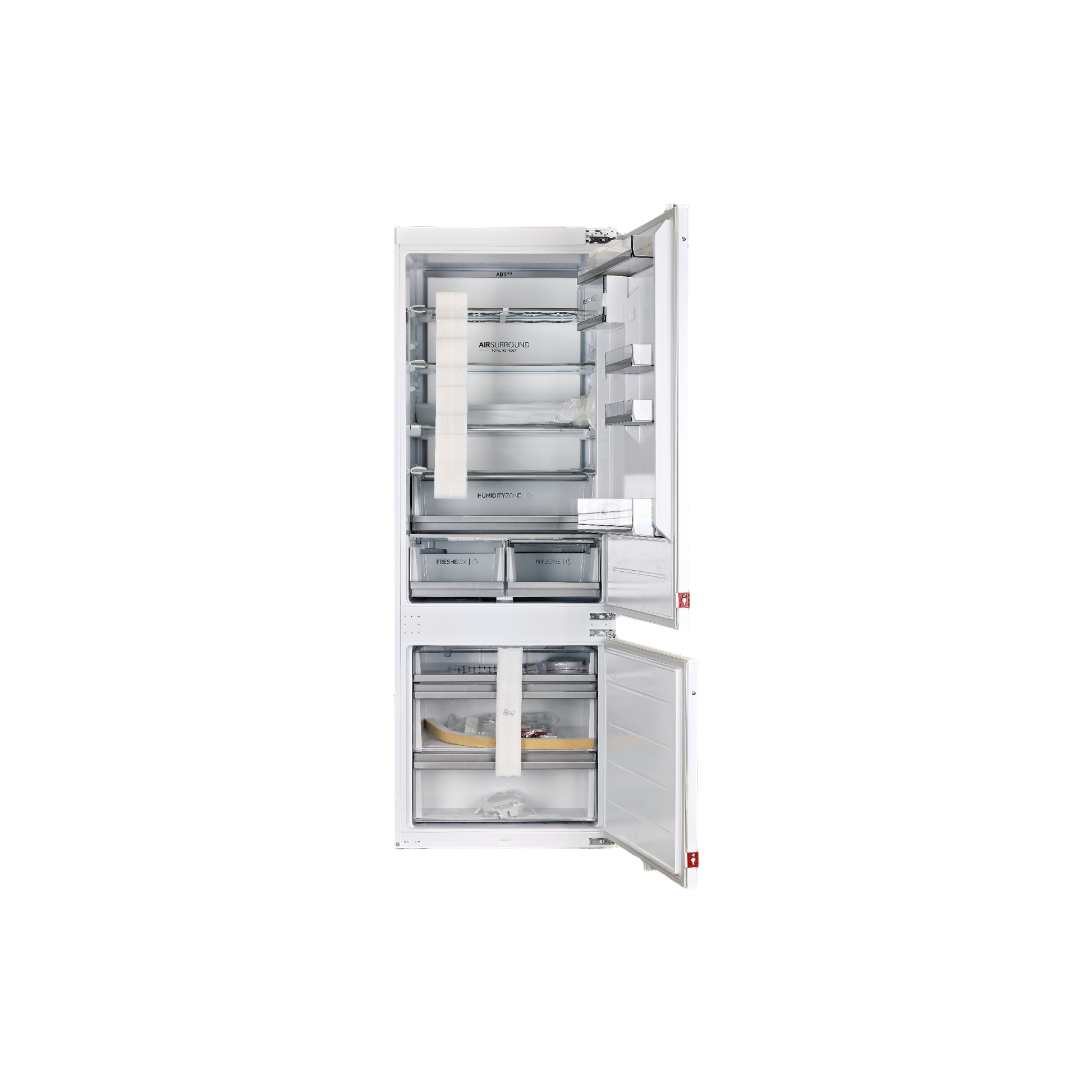 Réfrigérateur Encastrable 400 L Reconditionné HAIER HBW7719C : vue de l'intérieur