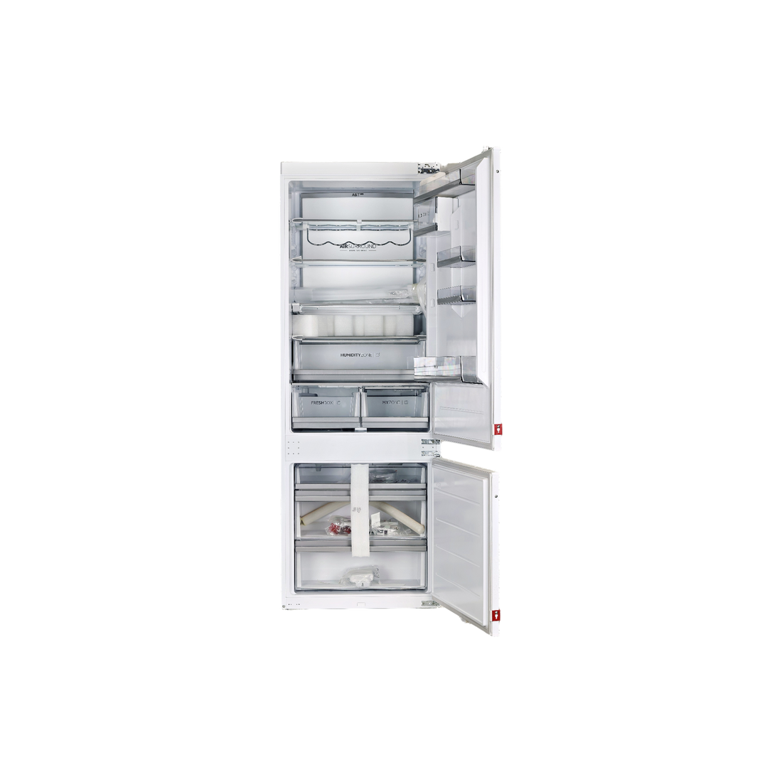 Réfrigérateur Encastrable 400 L Reconditionné HAIER HBW7719C : vue de l'intérieur