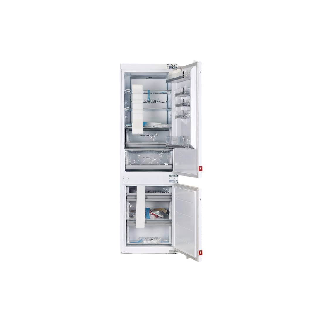 Réfrigérateur Encastrable 268 L Reconditionné HAIER HBW7518DT : vue de l'intérieur