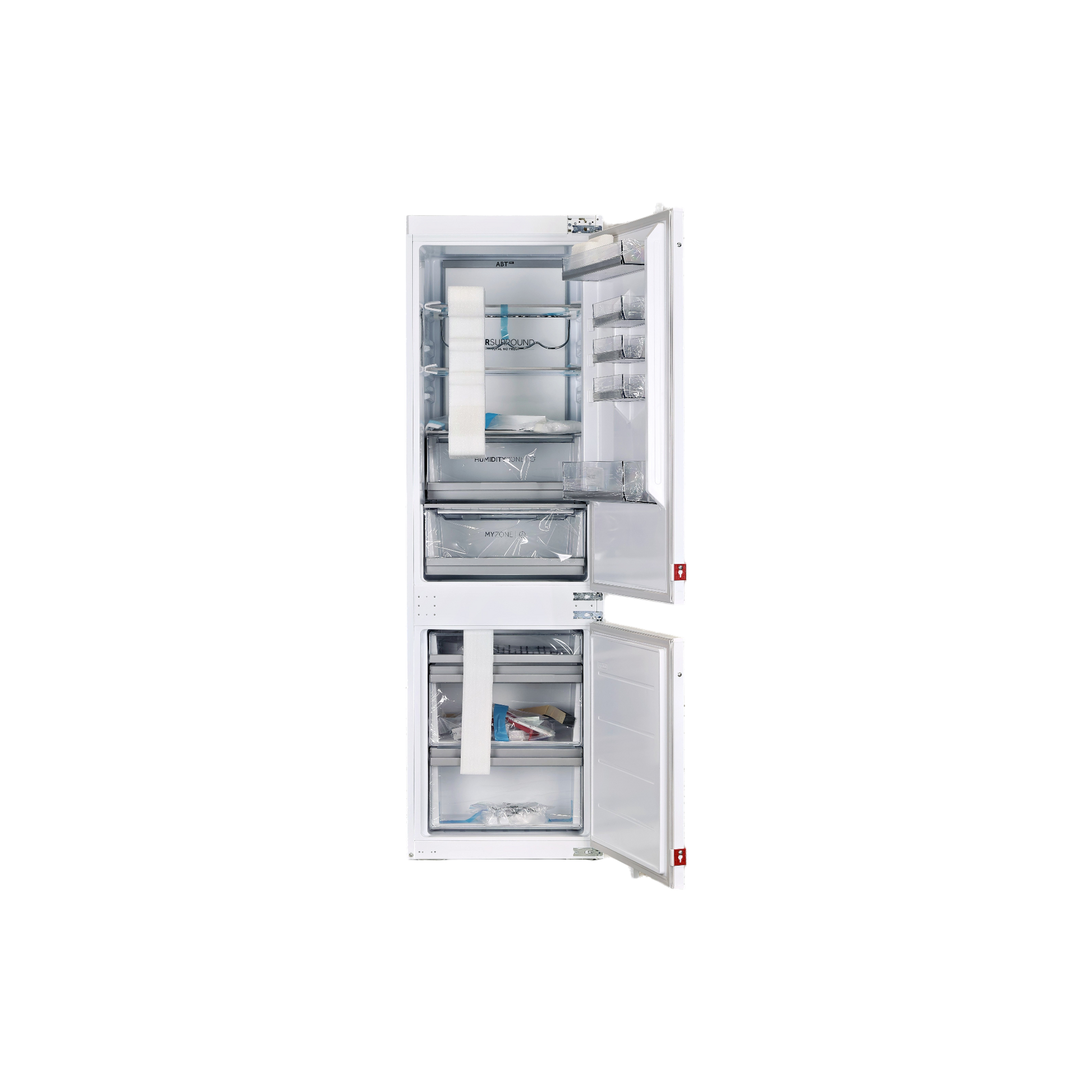 Réfrigérateur Encastrable 268 L Reconditionné HAIER HBW7518DT : vue de l'intérieur