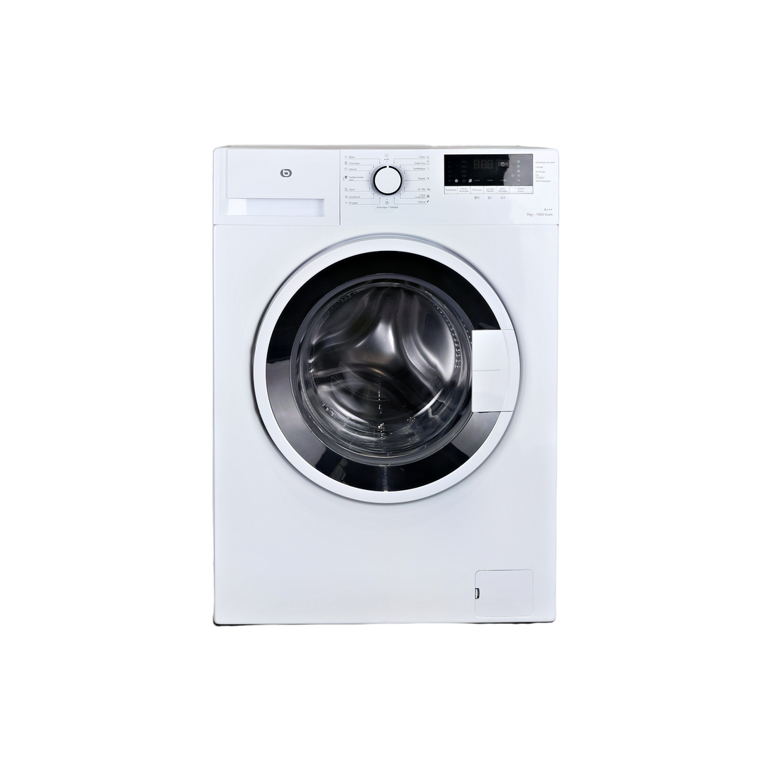 Lave-Linge Hublot 7 kg Reconditionné ESSENTIEL B ELF714-2B : vue de face