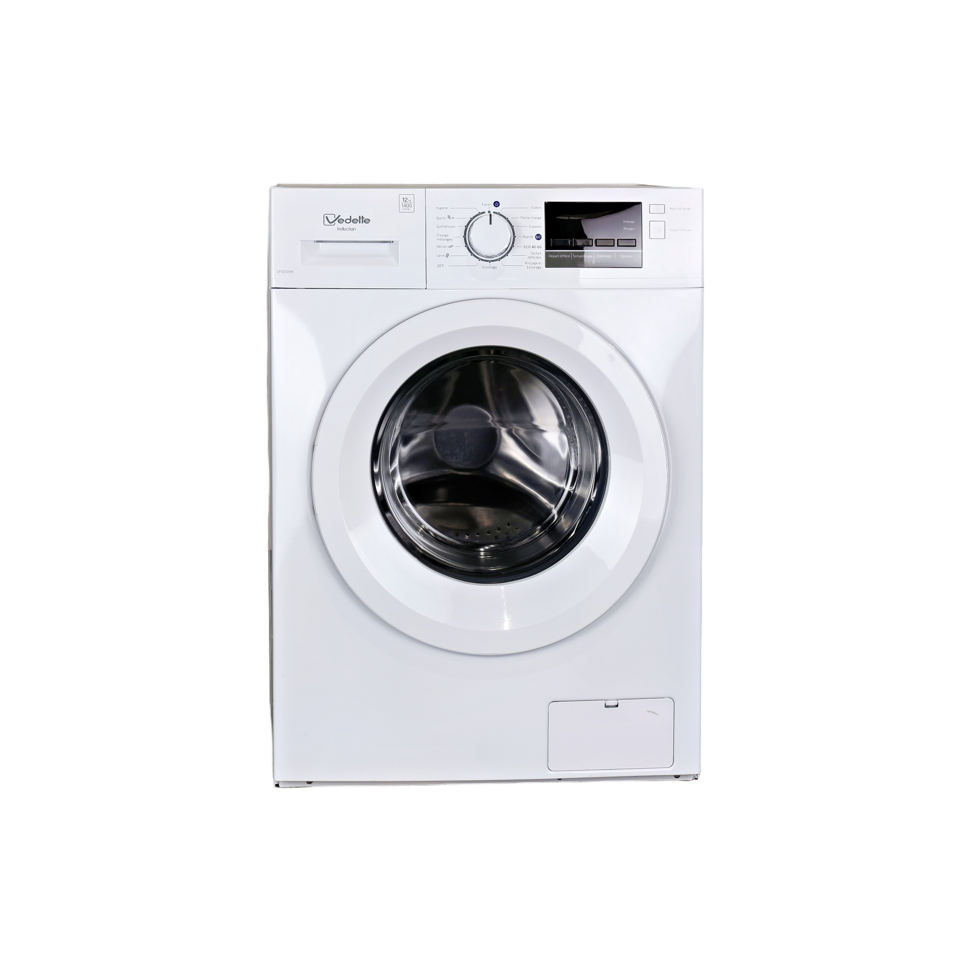 Lave-linge hublot 12 kg Reconditionné VEDETTE LFVQ124W